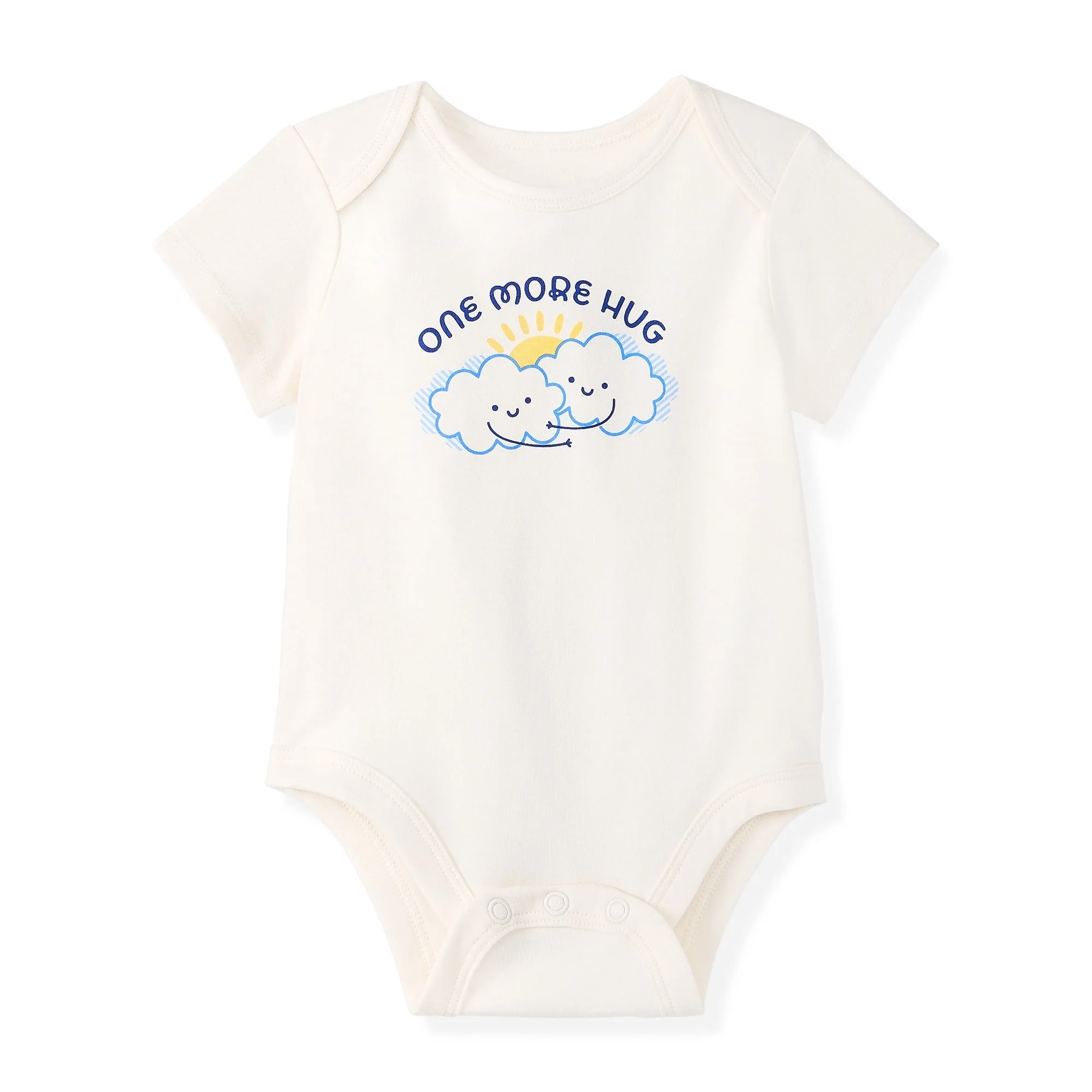 Garanimals Newborn Baby Boy, Girl & Unisex Cotton Short Sleeve Bodysuits, Multiple Sizes 0–24 Months, 4-Pack - Image 19