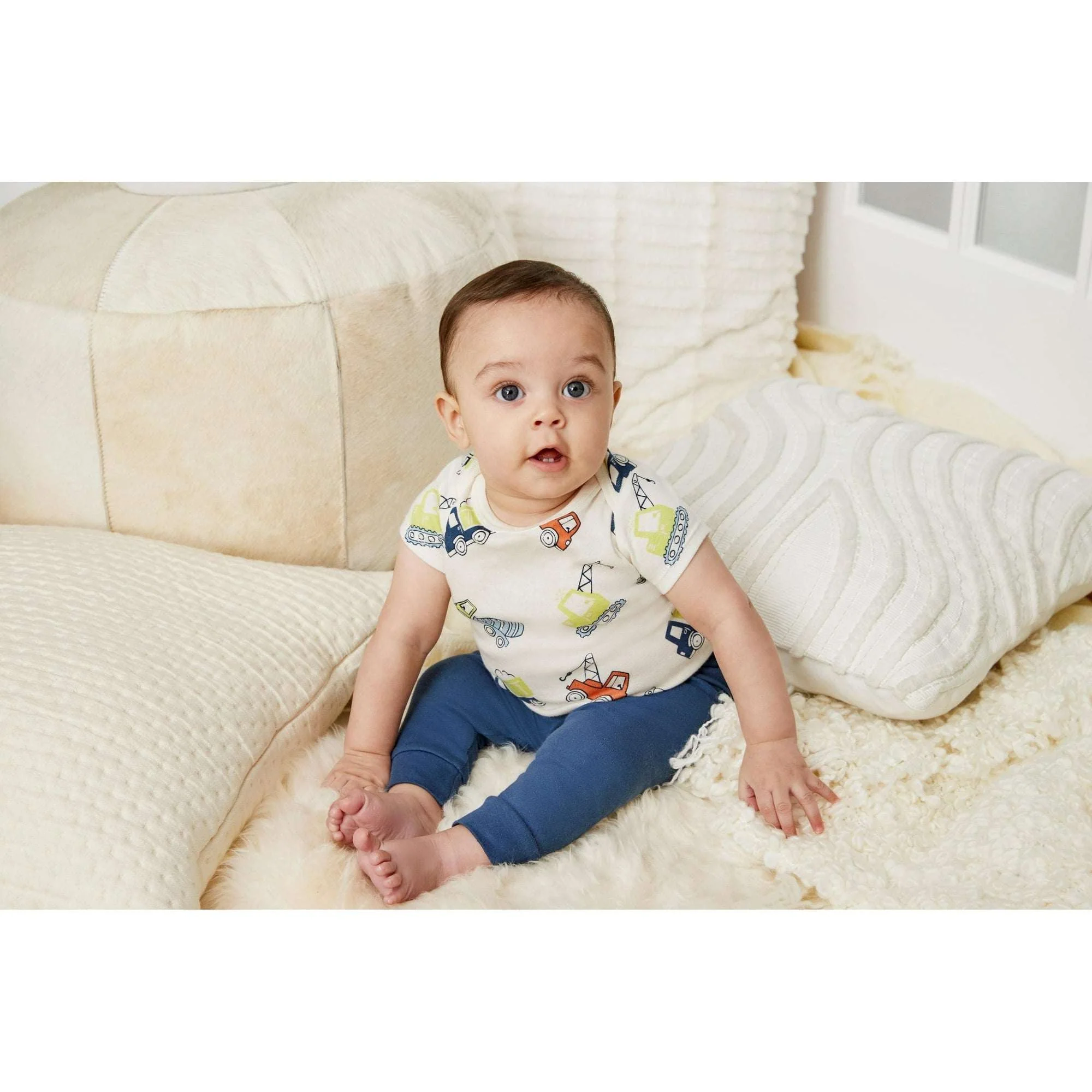 Garanimals Newborn Baby Boys & Girls Cotton Gift Set, Sizes Newborn-6/9 Months, 20-Piece - Image 15