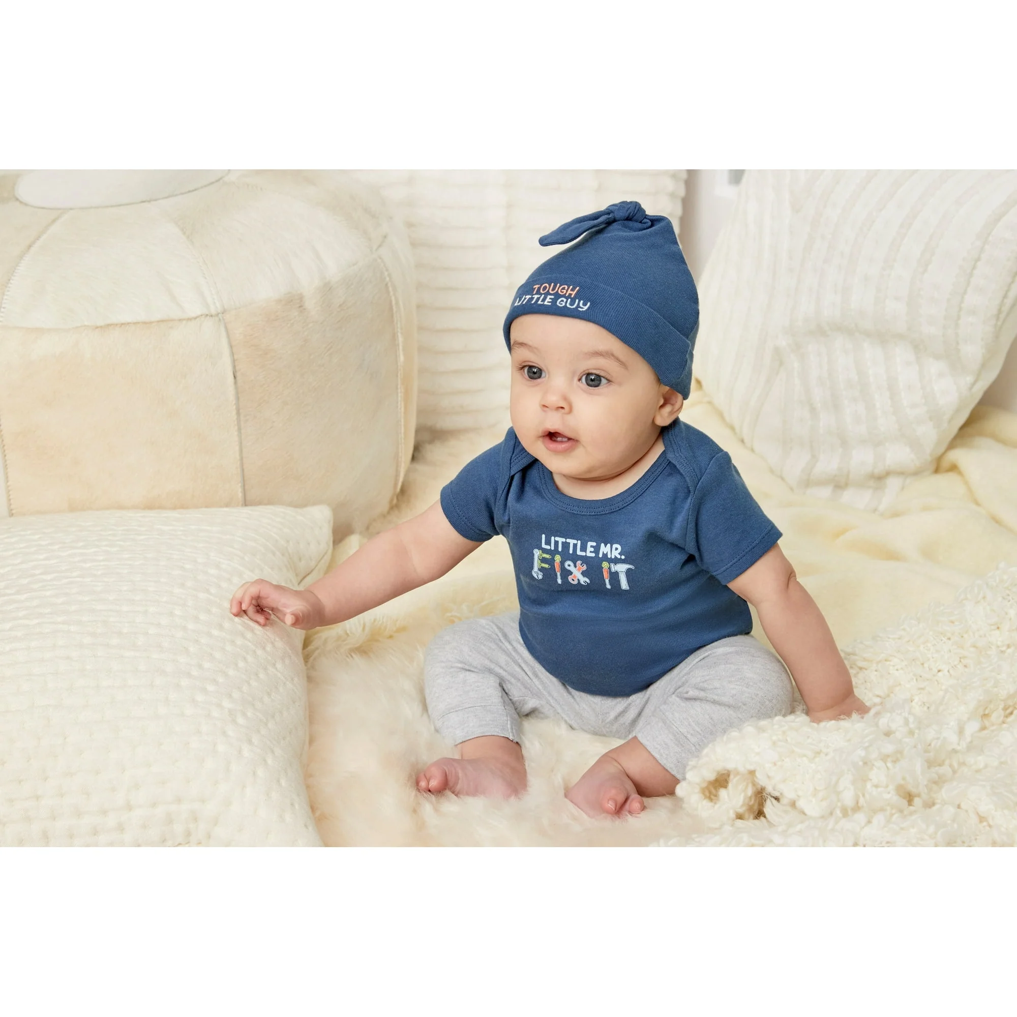 Garanimals Newborn Baby Boys & Girls Cotton Gift Set, Sizes Newborn-6/9 Months, 20-Piece - Image 23