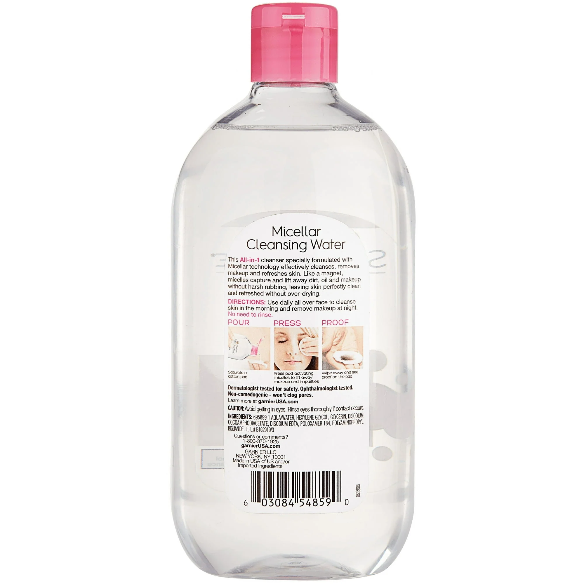 Garnier SkinActive Micellar Cleansing Water All in 1 Makeup Remover, Face Cleanser - Image 9