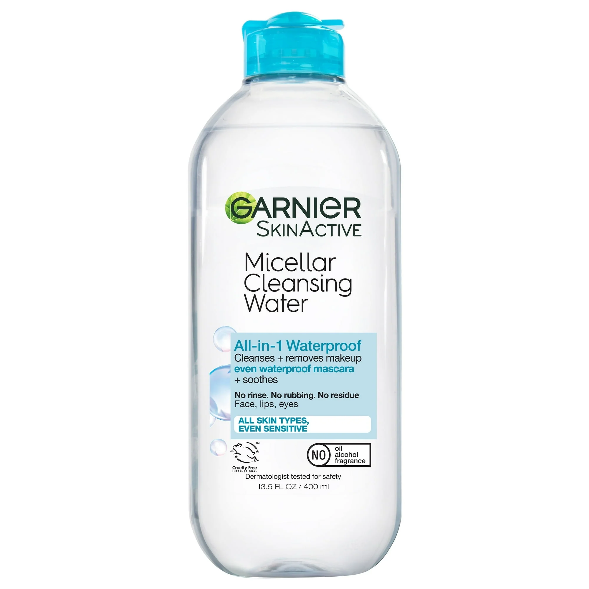 Garnier SkinActive Micellar Cleansing Water All in 1 Waterproof Makeup Remover, Face Cleanser - Image 8