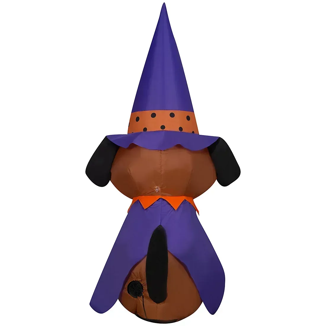 Gemmy Halloween Inflatable Dog in Witch Hat - Image 3