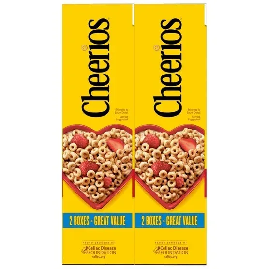 General Mills, Cheerios Cereal, 20.35 oz, 2-Count - Image 7