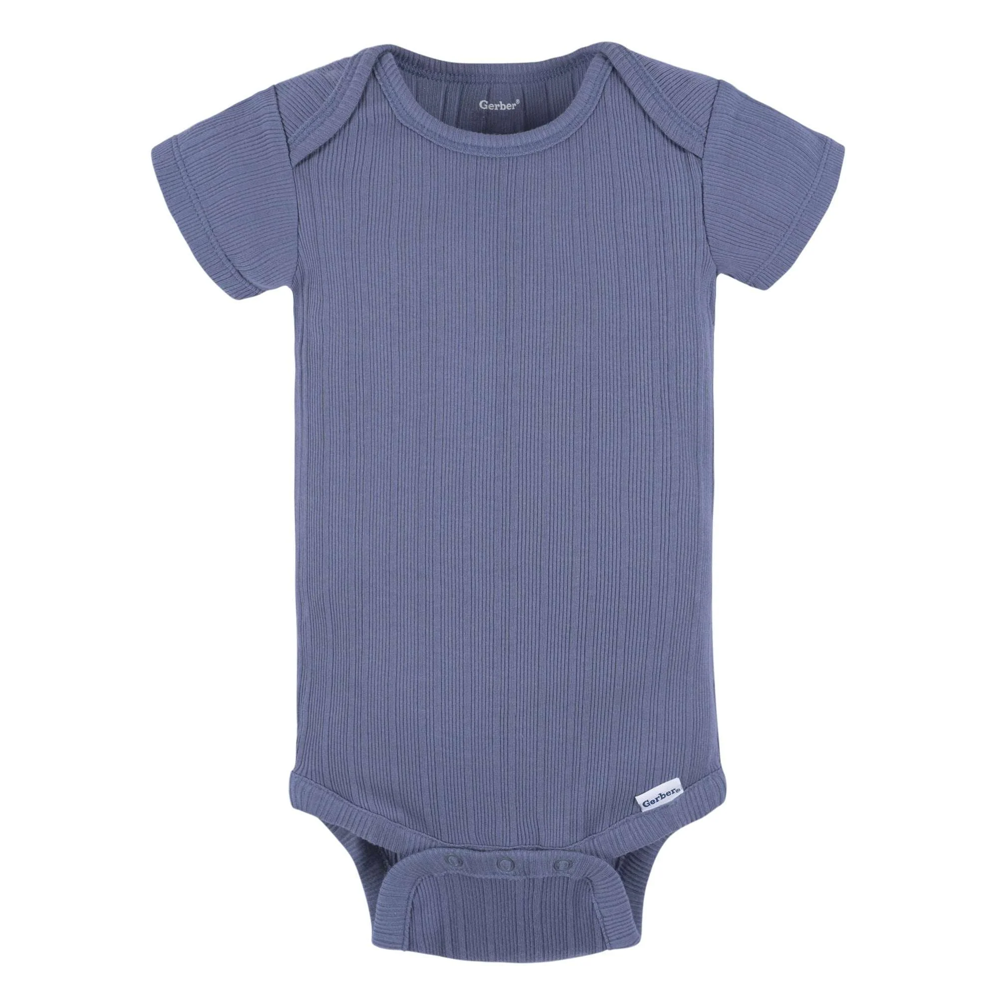 Gerber Baby Neutral Short Sleeve Onesies, 3-Pack - Image 2