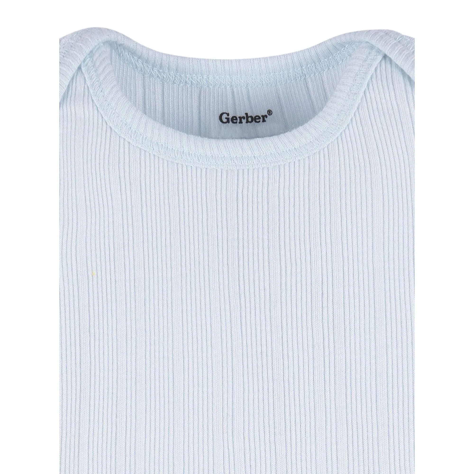 Gerber Baby Neutral Short Sleeve Onesies, 3-Pack - Image 5