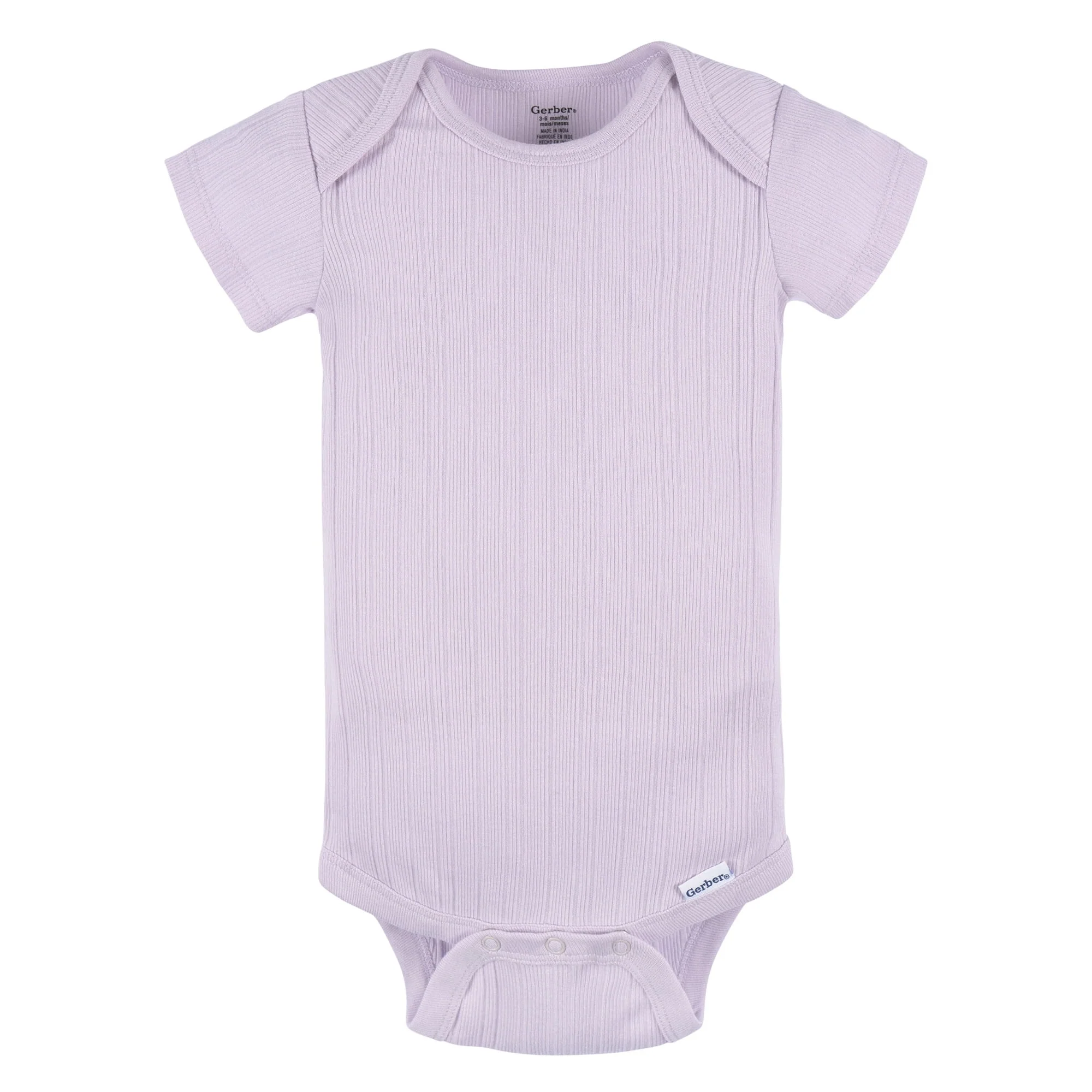 Gerber Baby Neutral Short Sleeve Onesies, 3-Pack - Image 59