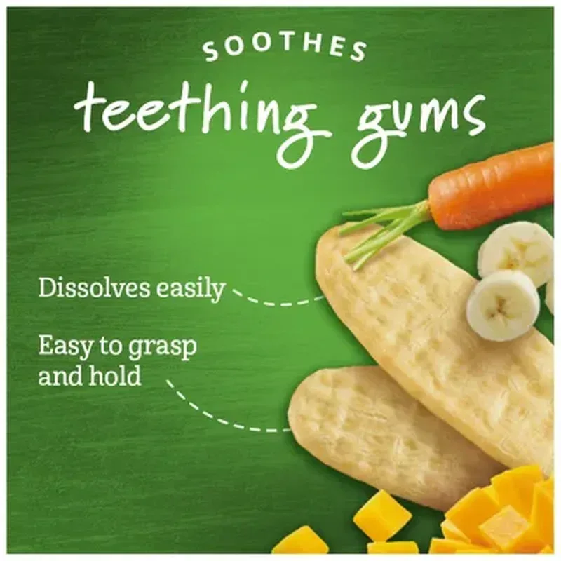 Gerber Organic Teethers, Teething Wafers Variety Pack (36 Ct.) - Image 2