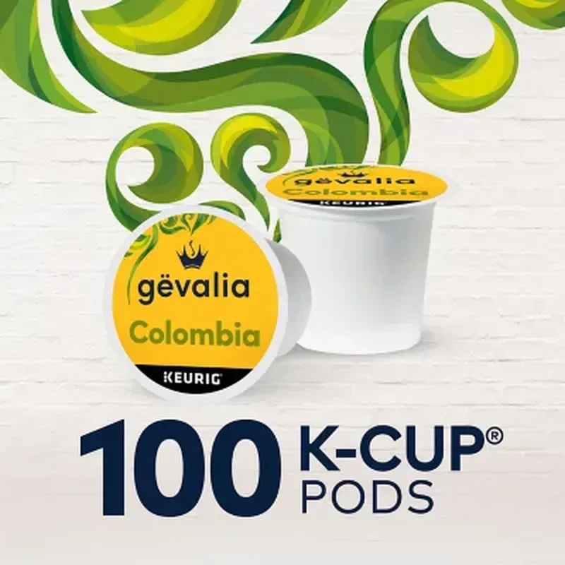 Gevalia Medium Roast K-Cup Coffee Pods, Colombia Blend (100 Ct.) - Image 8