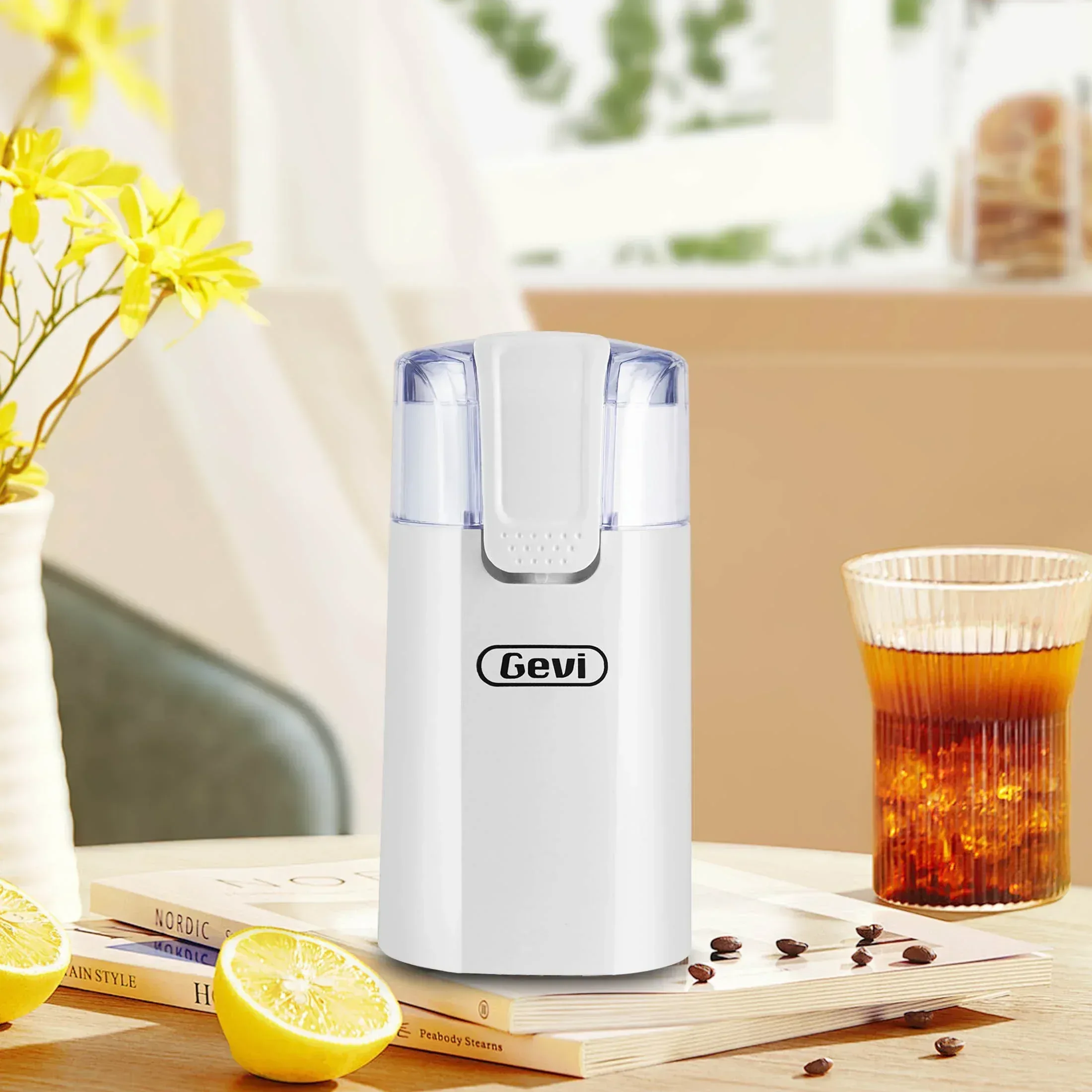 Gevi 12-Cup Electric Coffee Grinder with Stainless Steel Blades - Image 10