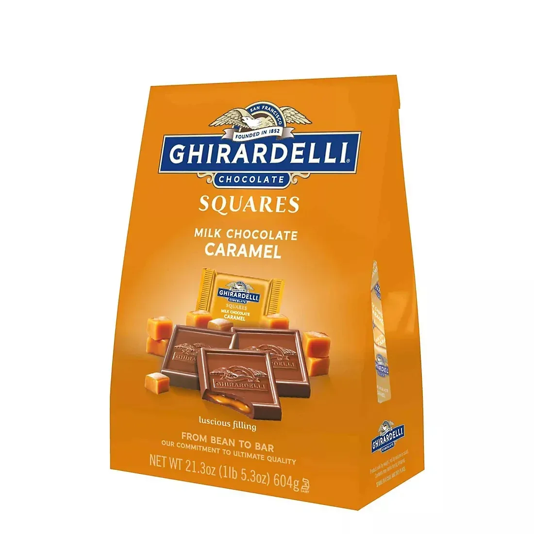 Ghirardelli Milk Chocolate Caramel Squares, 21.3 oz. - Image 3