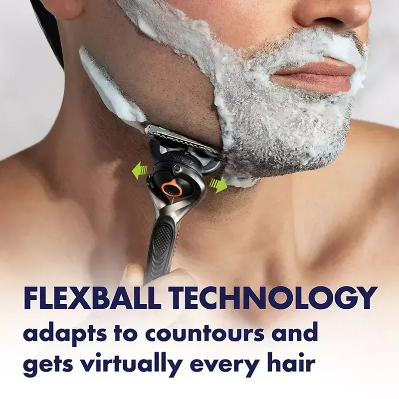 Gillette Fusion5 ProGlide Shaving Razor for Men, Razor Handle, 13 Razor Blade Refills - Image 8