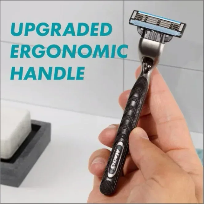 Gillette Mach3 Razor Blade Refills, Razor Cartridges, Razor Refills for Men, Lubrication Strip, 20 ct. - Image 6