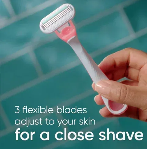 Gillette Venus Sensitive Plus Women's Disposable Razors, 12 ct. - Image 2