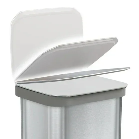 Glad Stainless Steel Trash Can and Bag Bundle - Image 6