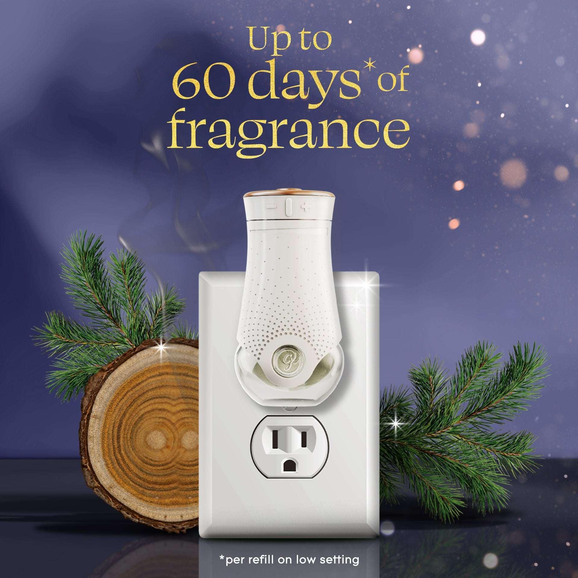 Glade PlugIns Refill Air Freshener, Embers & Sandalwood, 3.35 oz, 5 Count - Image 2