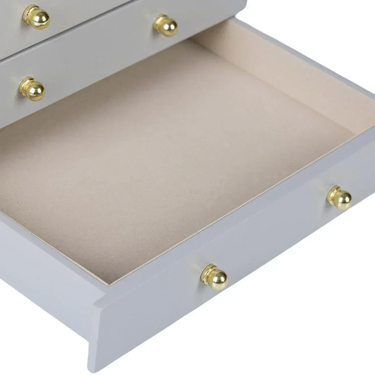 Glass Lift Top Jewelry Box - Image 6