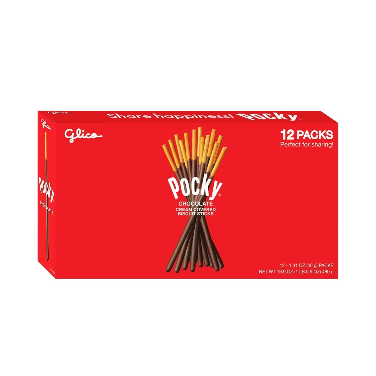 Glico Pocky Chocolate Covered Biscuit Sticks, 1.41 oz.,12 pk. - Image 4