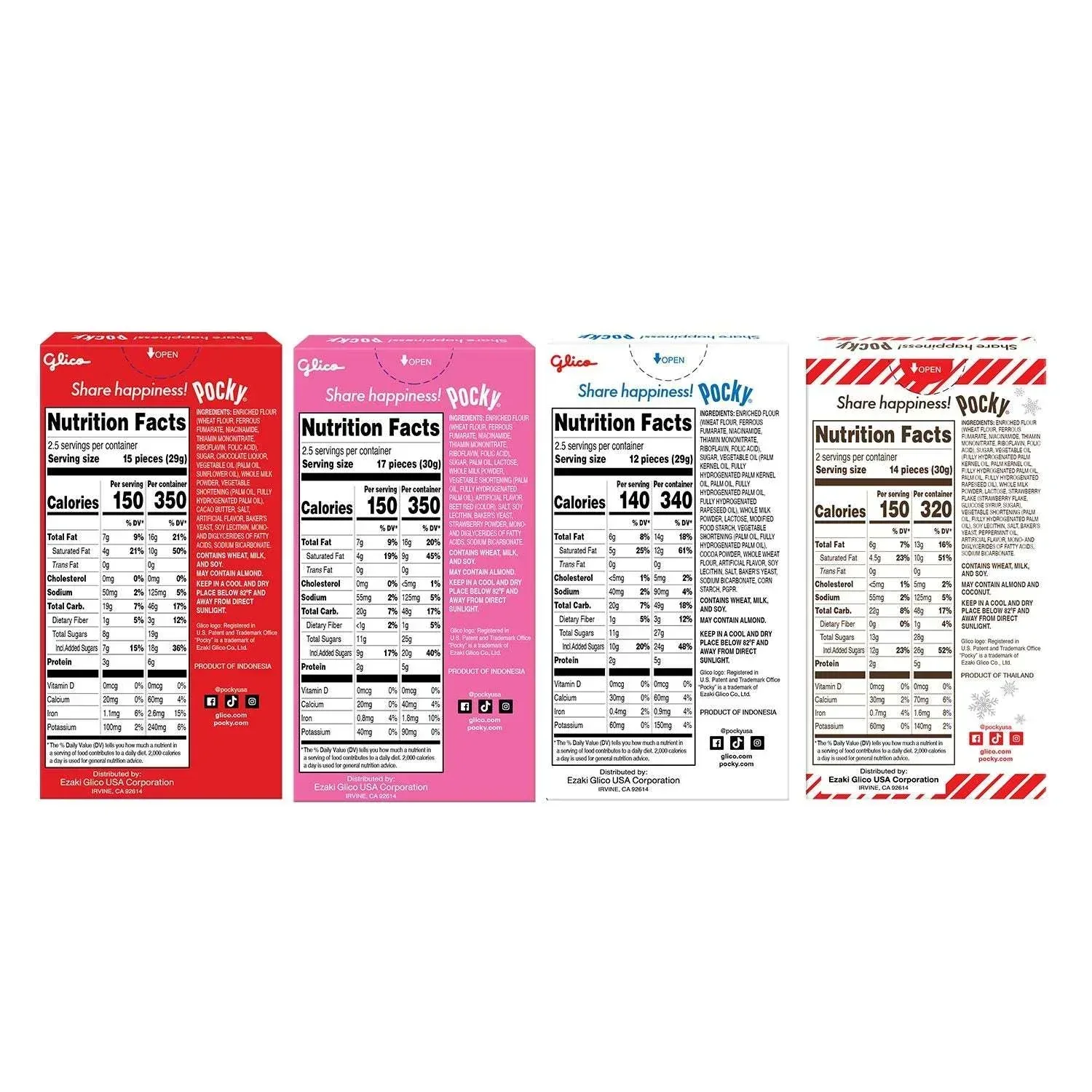 Glico Pocky Holiday Flavors Variety Pack, 10 pk. - Image 2