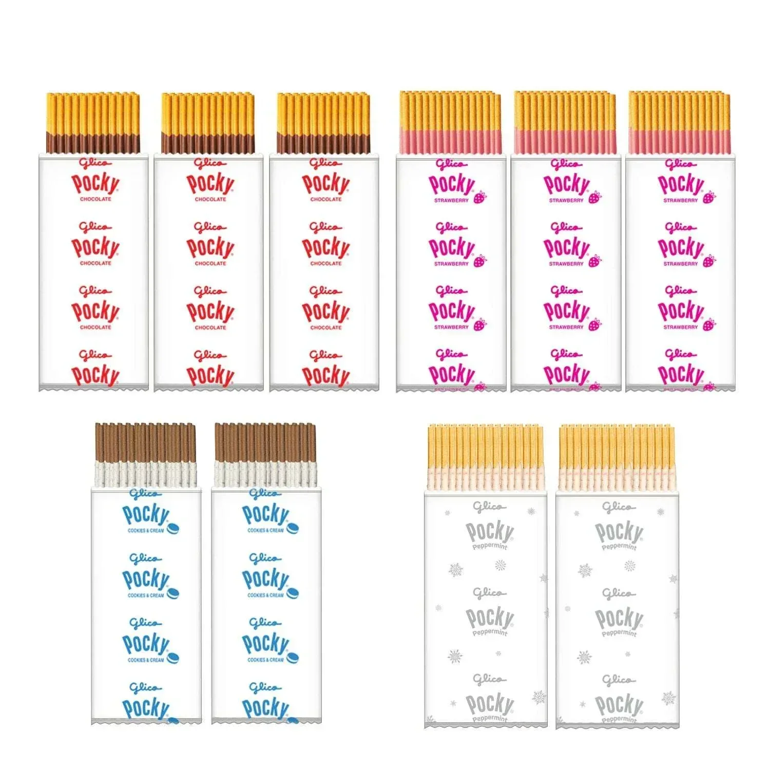 Glico Pocky Holiday Flavors Variety Pack, 10 pk. - Image 3