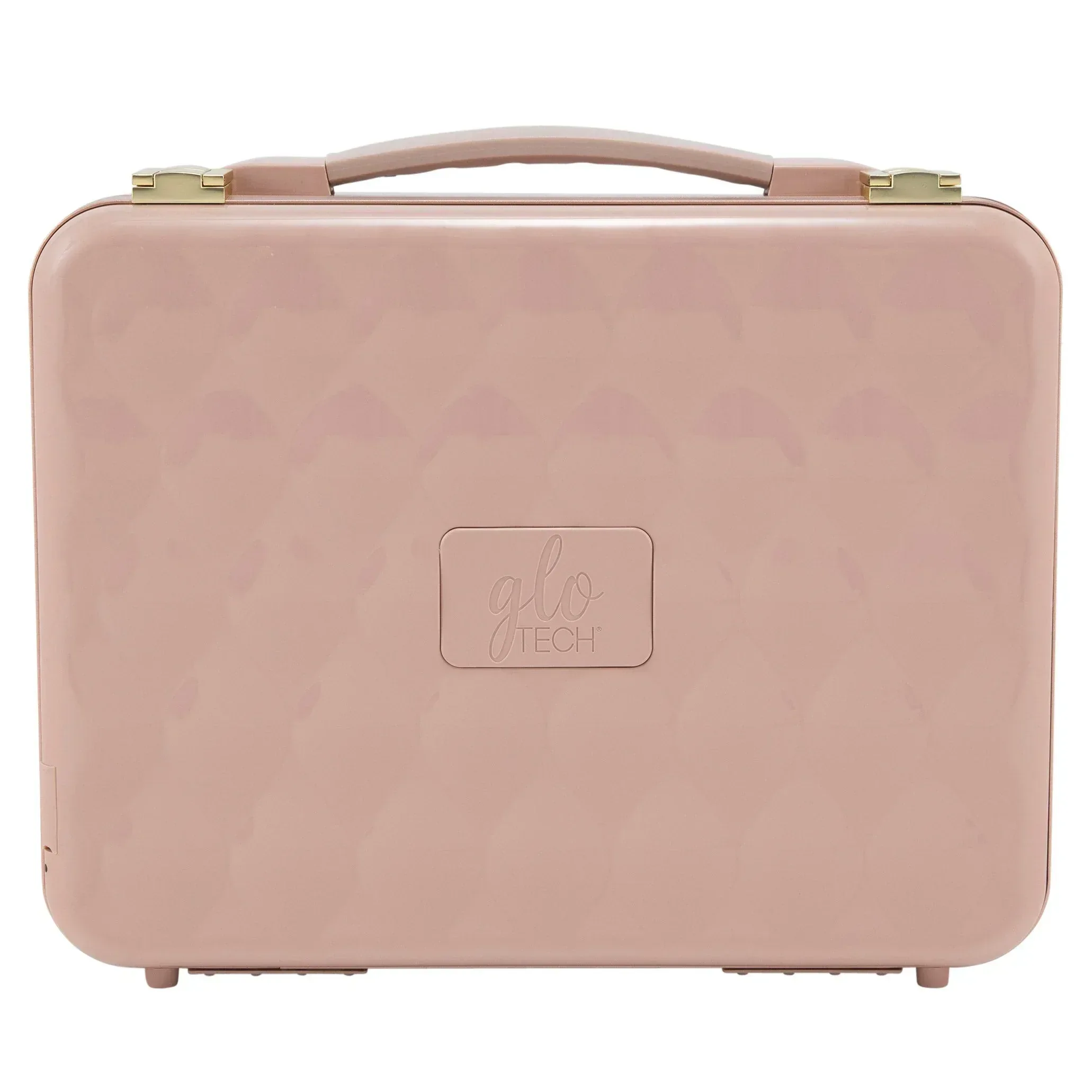 Glo Tech Beauty Case with LED Mirror, Pink - Image 2