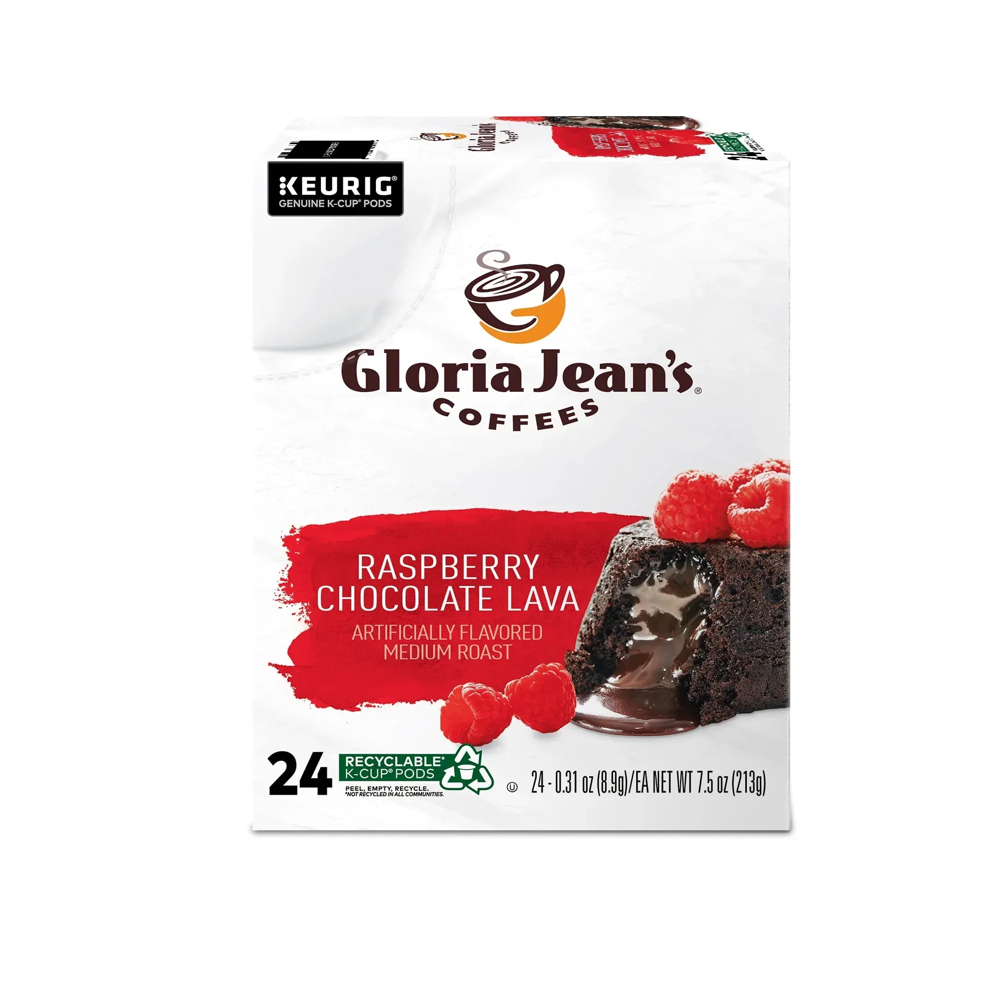 Gloria Jean'S Raspberry Chocolate Lava Coffee, Keurig K-Cup Pod, 24 Count - Image 5