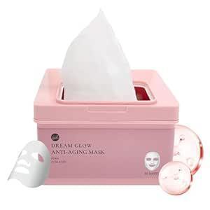 glowiest Dream Glow Daily Rituals Beauty Face Mask Set, 60-count - Image 4