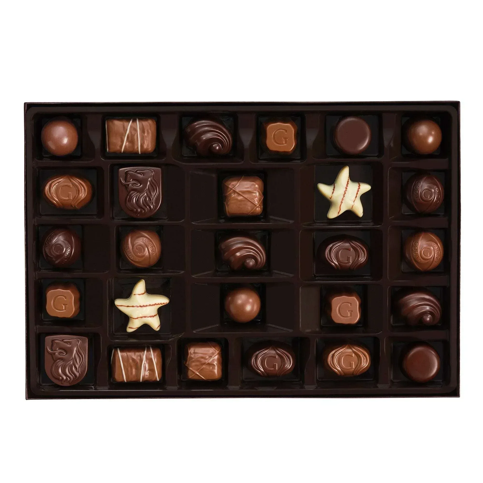 Godiva Goldmark Assorted Chocolate Gift Box, 4 Pack, 108 Total Pieces - Image 2