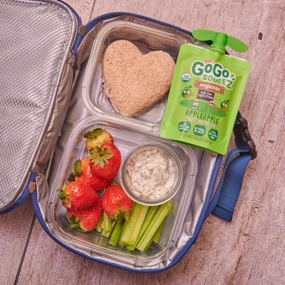 GoGo SqueeZ, Organic Applesauce, Variety Pack, 3.2 oz, 28-Count - Image 2