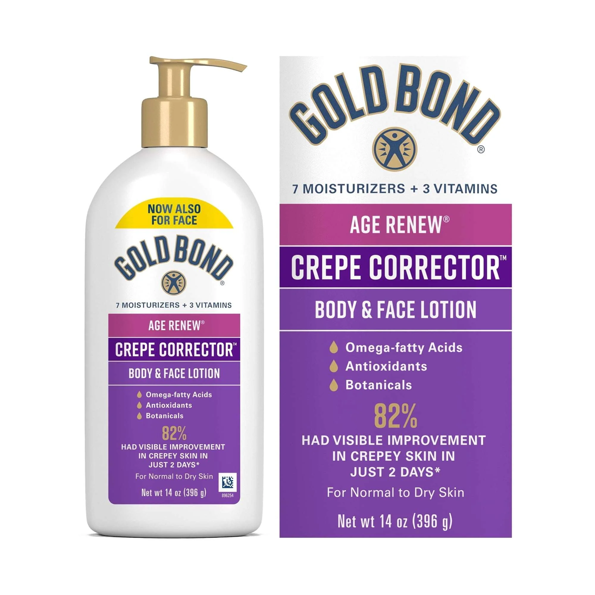 Gold Bond Age Renew Crepe Corrector Body Lotion, Replenishing & Smoothing Formula, Gold Bond Crepe Corrector Body Lotion - Image 10