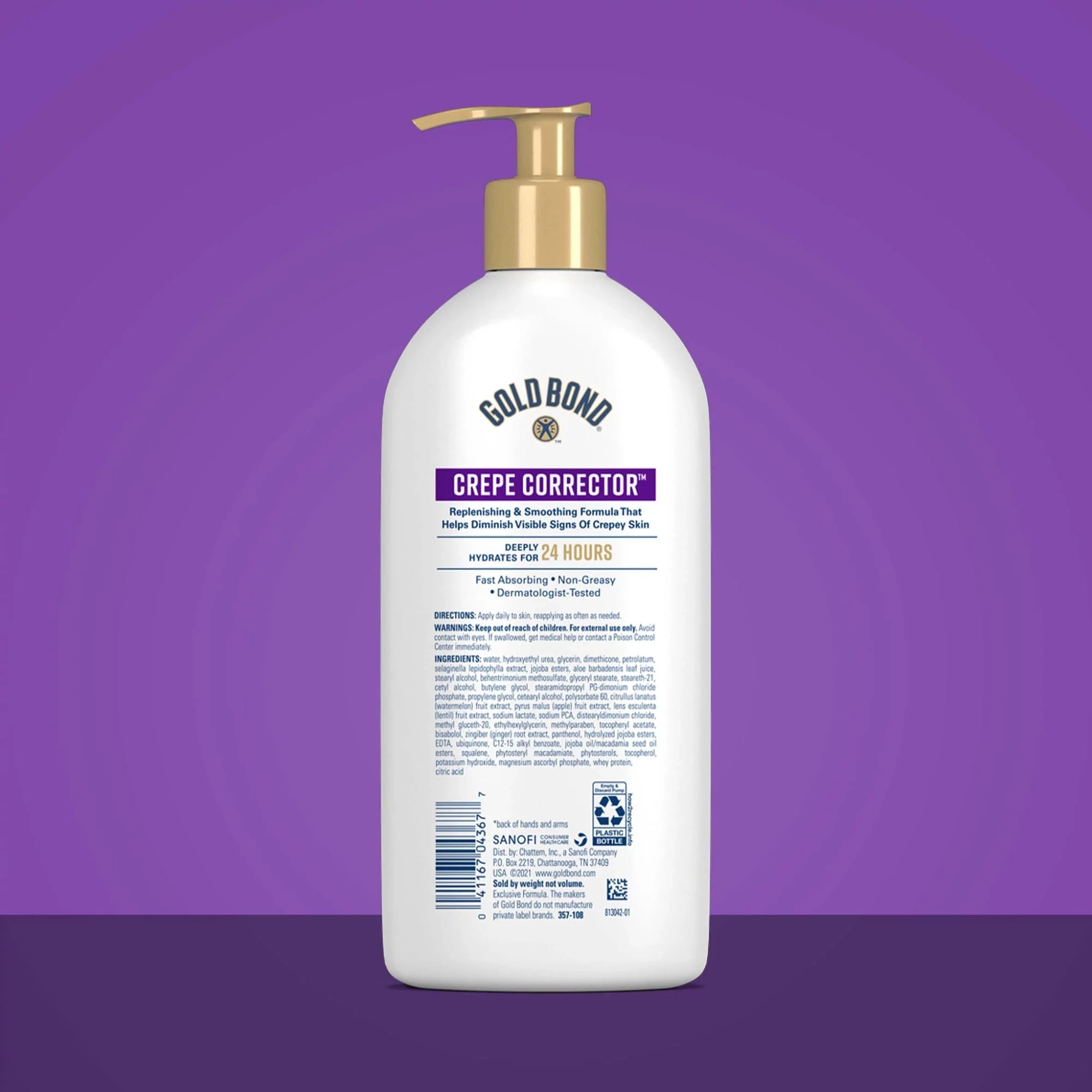Gold Bond Age Renew Crepe Corrector Body Lotion, Replenishing & Smoothing Formula, Gold Bond Crepe Corrector Body Lotion - Image 12