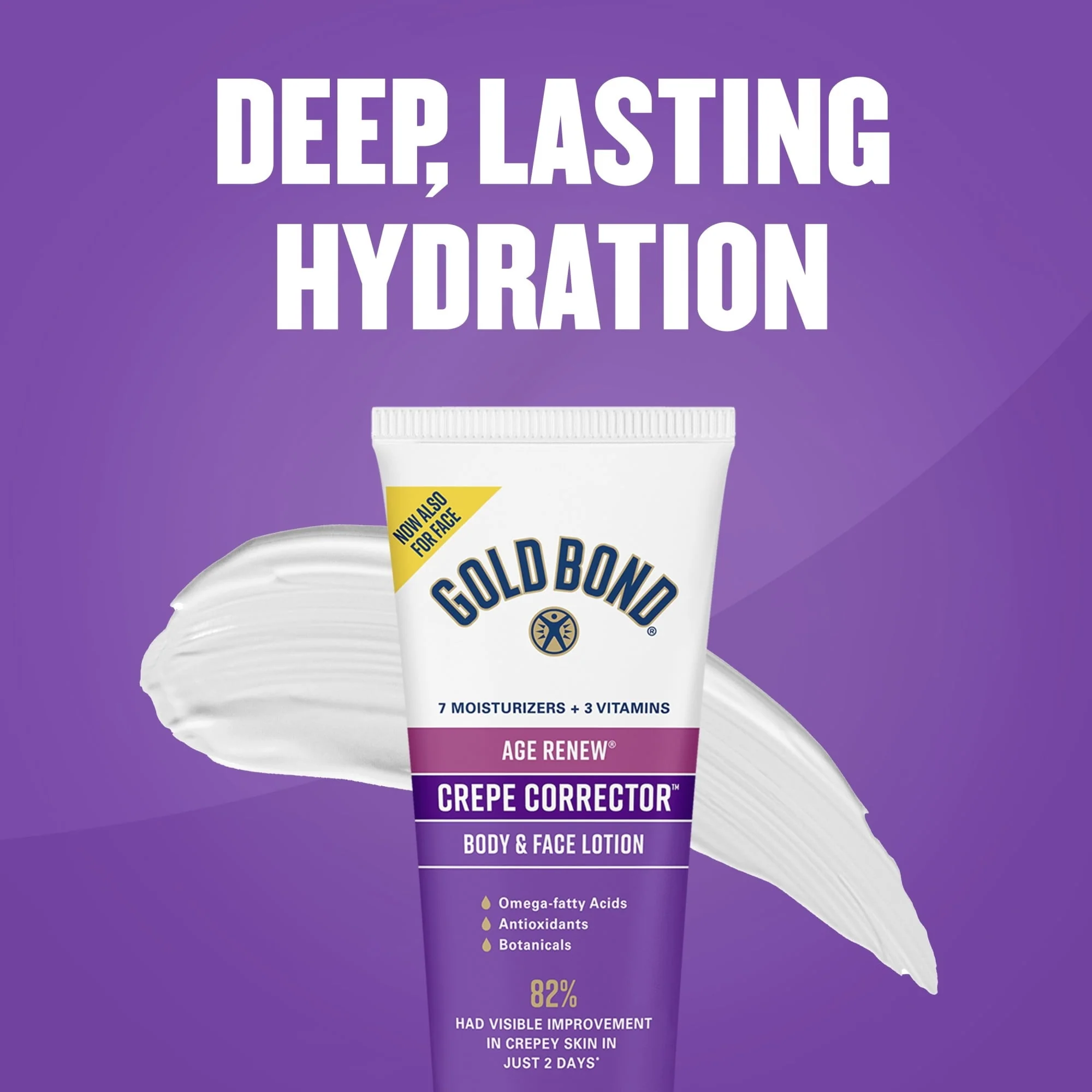 Gold Bond Age Renew Crepe Corrector Body Lotion, Replenishing & Smoothing Formula, Gold Bond Crepe Corrector Body Lotion - Image 9
