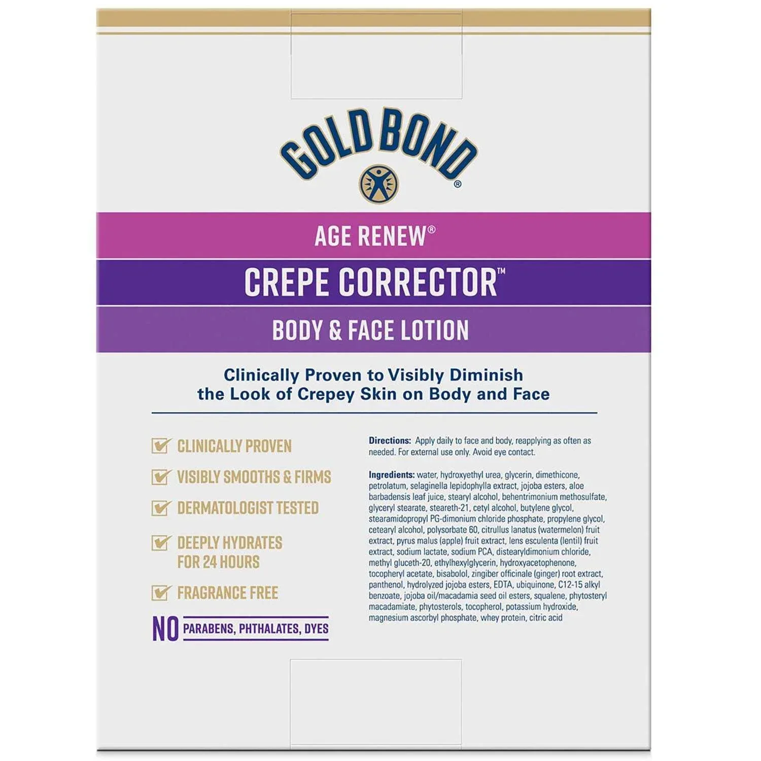 Gold Bond Age Renew Crepe Corrector Lotion, 14 oz., 2 pk. - Image 2