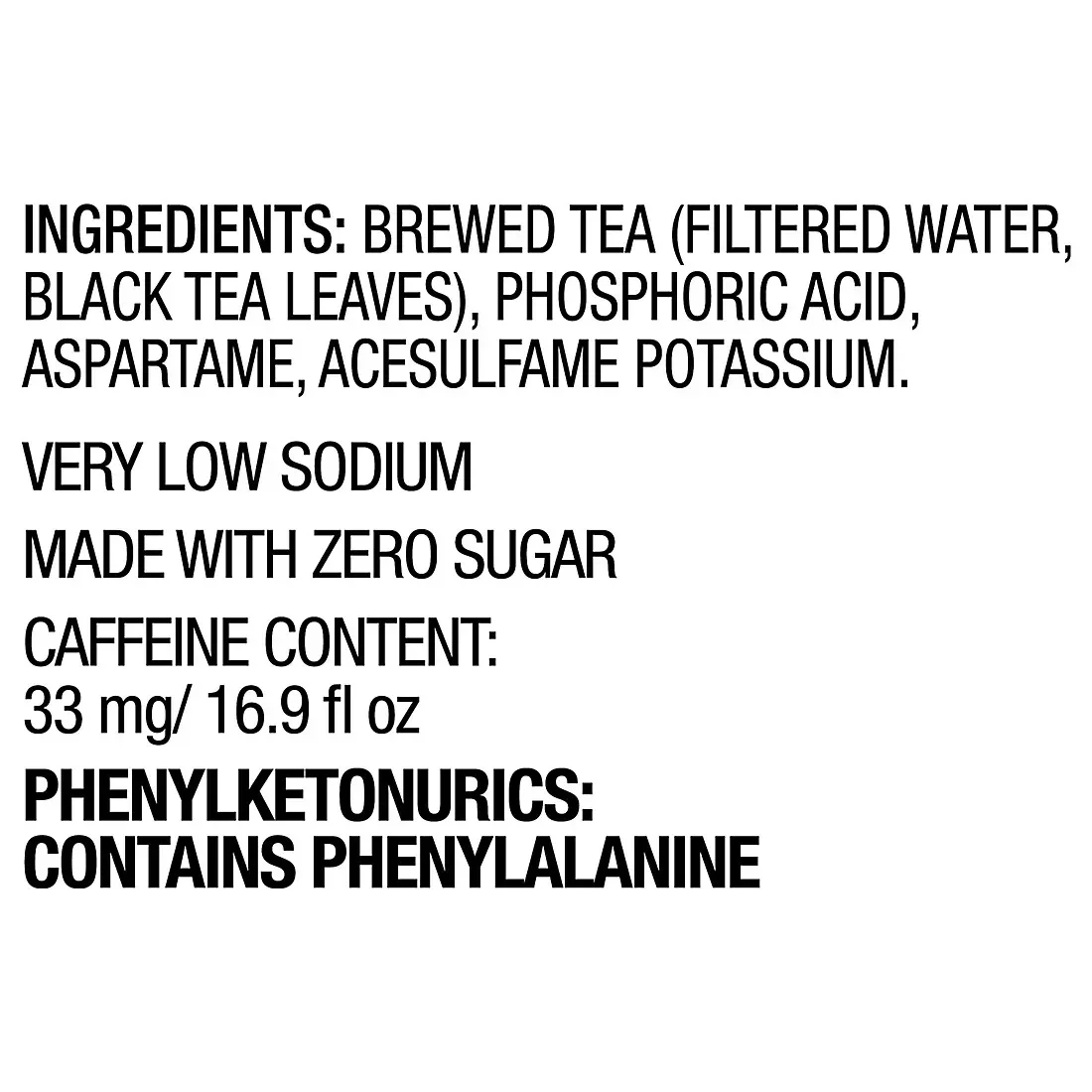 Gold Peak Sweetened Black Tea, 18 pk./16.9 oz. - Image 2