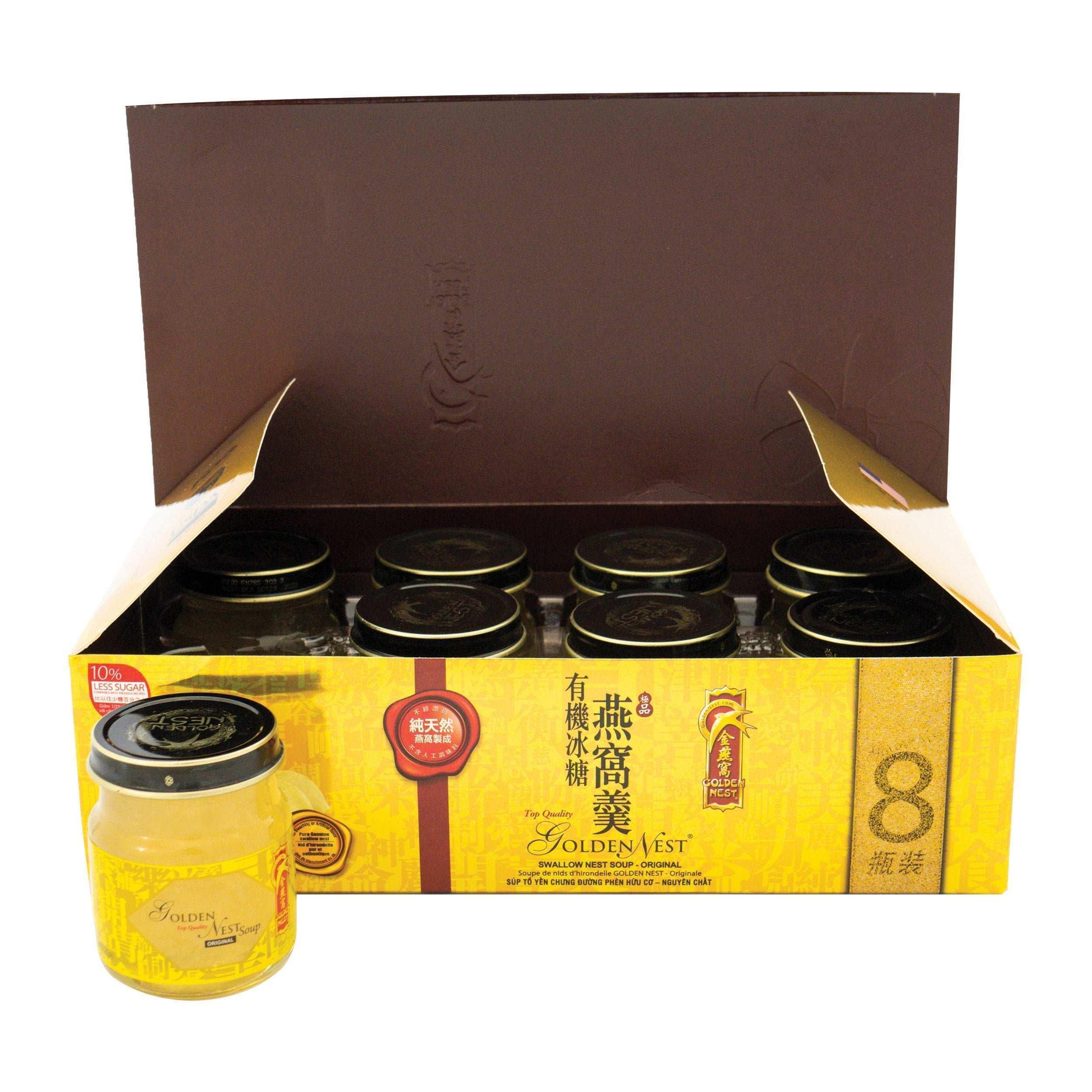 Golden Nest Premium Bird Nest Soup, Original, 75 ml Bottles, 8-count, 2-pack - Image 2