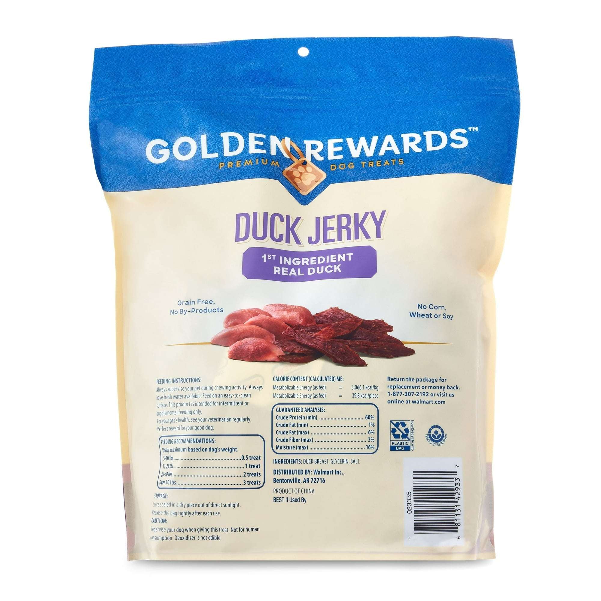 Golden Rewards Duck Jerky Premium Treats for Dogs - Image 11