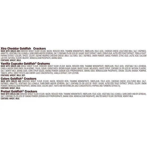 Goldfish Baked Snacks, Variety Pack, 45-count - Image 5