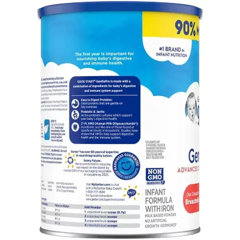 Good Start Gentlepro Stage 1 Infant Formula with Iron (38 Oz.) - Image 2