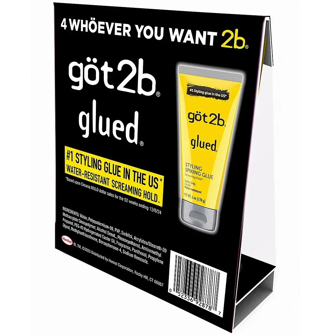 Got2b Glued Styling Spiking Hair Gel, 2 pk./6 oz. - Image 3
