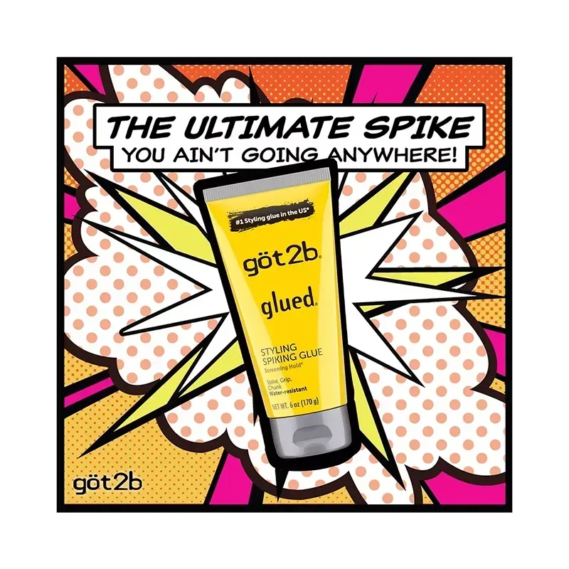 Got2b Glued Styling Spiking Hair Gel, 2 pk./6 oz. - Image 6