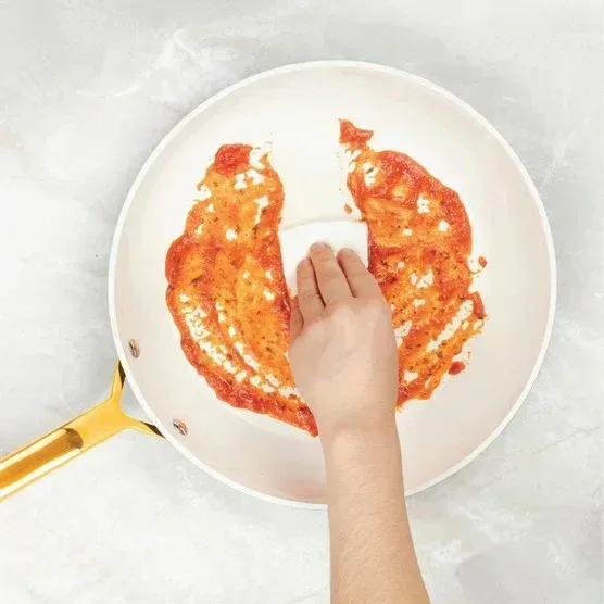 Gotham Steel Pro Hammered Ceramic Non-stick 3-piece Skillet Set - Image 11