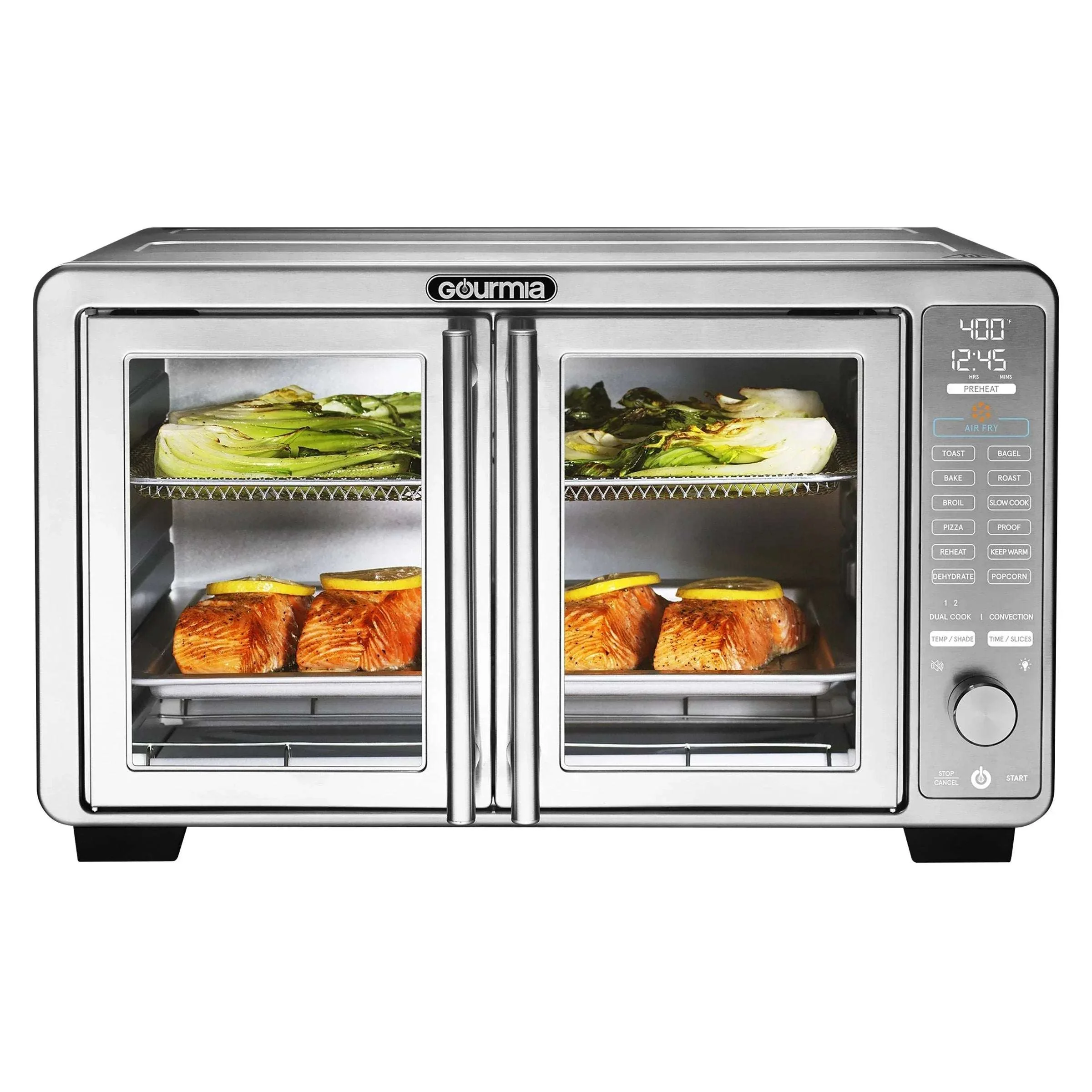 Gourmia XL 45 Quart Digital Countertop Oven with Air Fry and Temperature Probe