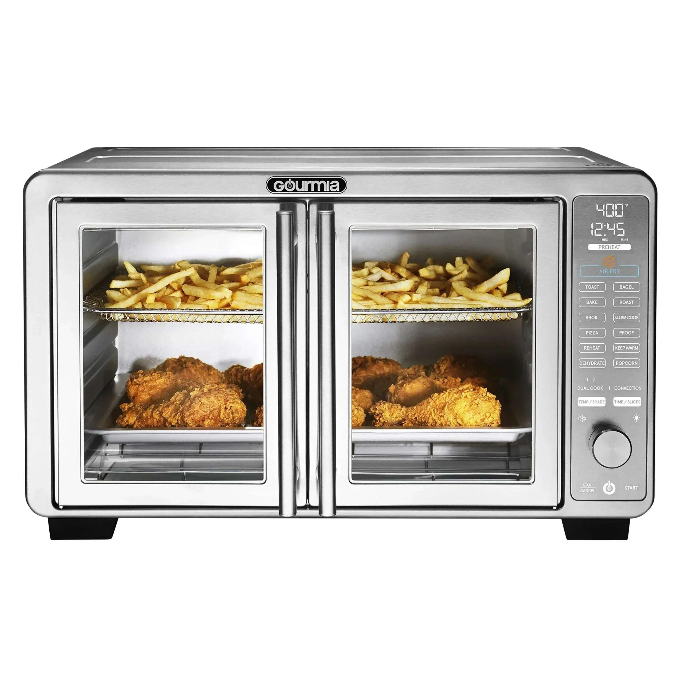 Gourmia XL 45 Quart Digital Countertop Oven with Air Fry and Temperature Probe - Image 3