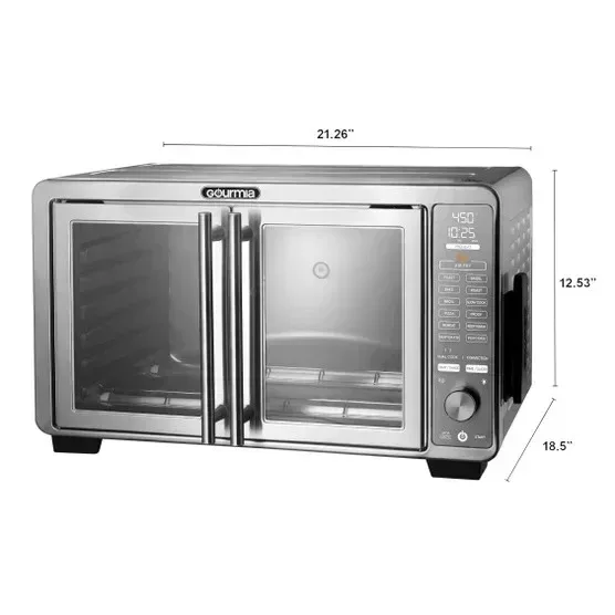 Gourmia XL 45 Quart Digital Countertop Oven with Air Fry and Temperature Probe - Image 4