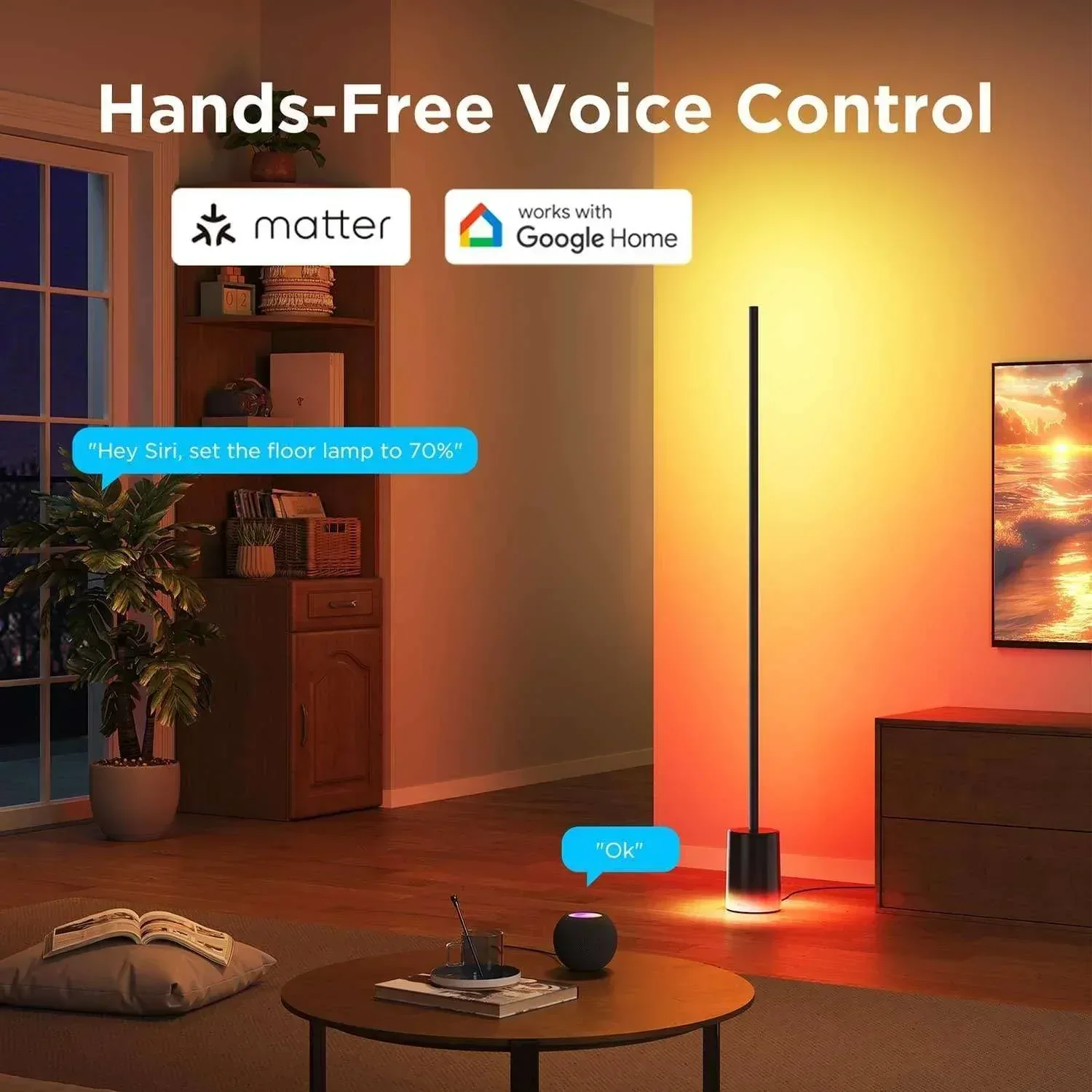 Govee RGBICWW 60 Smart Floor Lamp 2 - Image 15