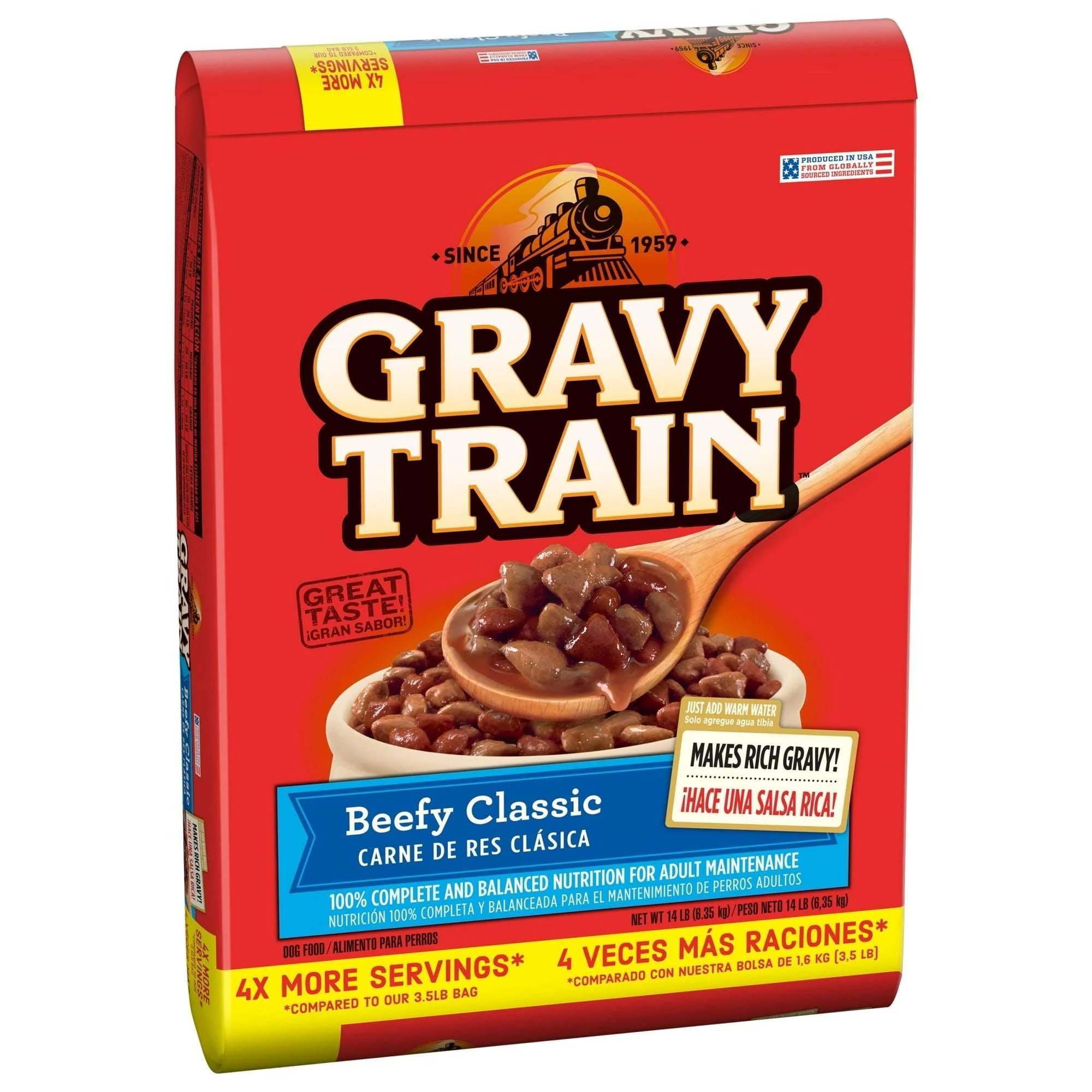 Gravy Train Beefy Classic Dry Dog Food, 13 lb. Bag - Image 14