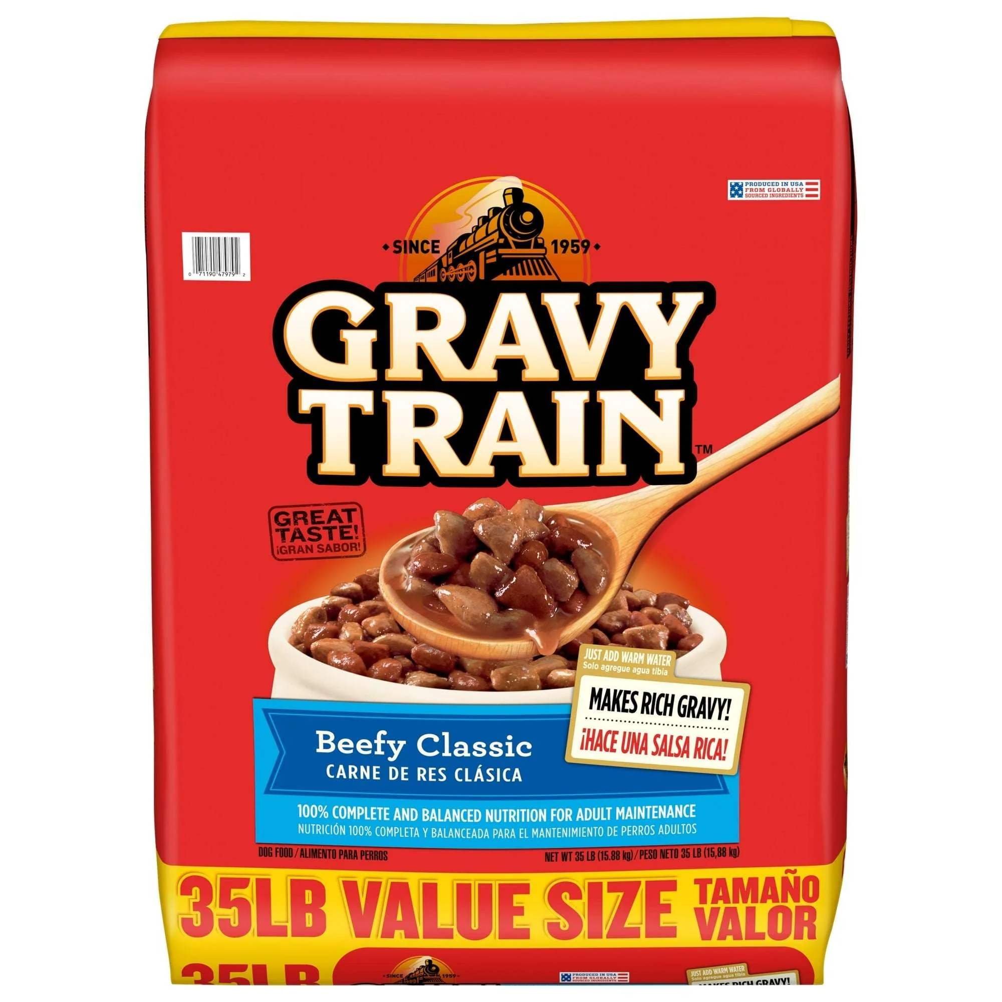 Gravy Train Beefy Classic Dry Dog Food, 13 lb. Bag - Image 15