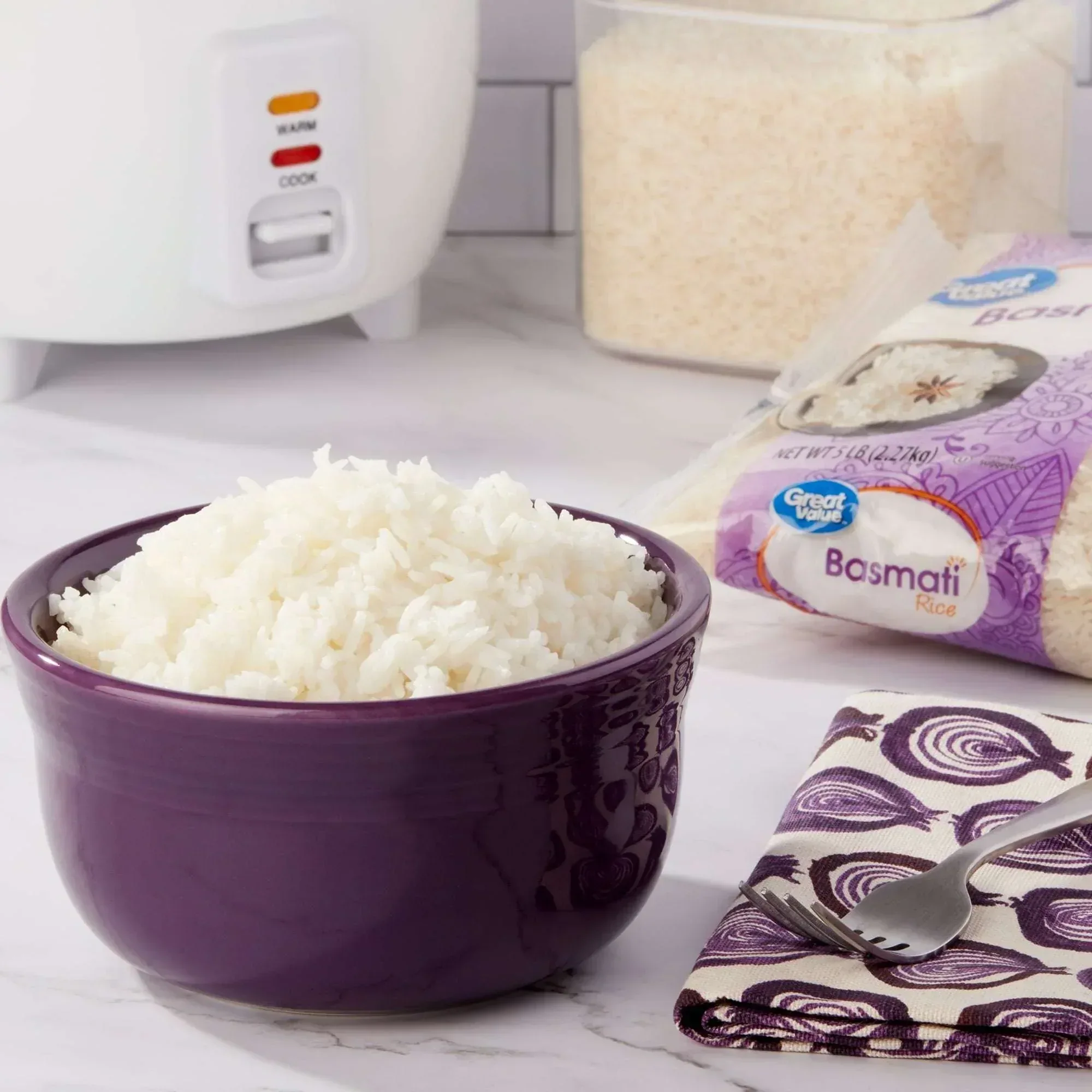 Great Value Basmati Rice, 5 lb - Image 2