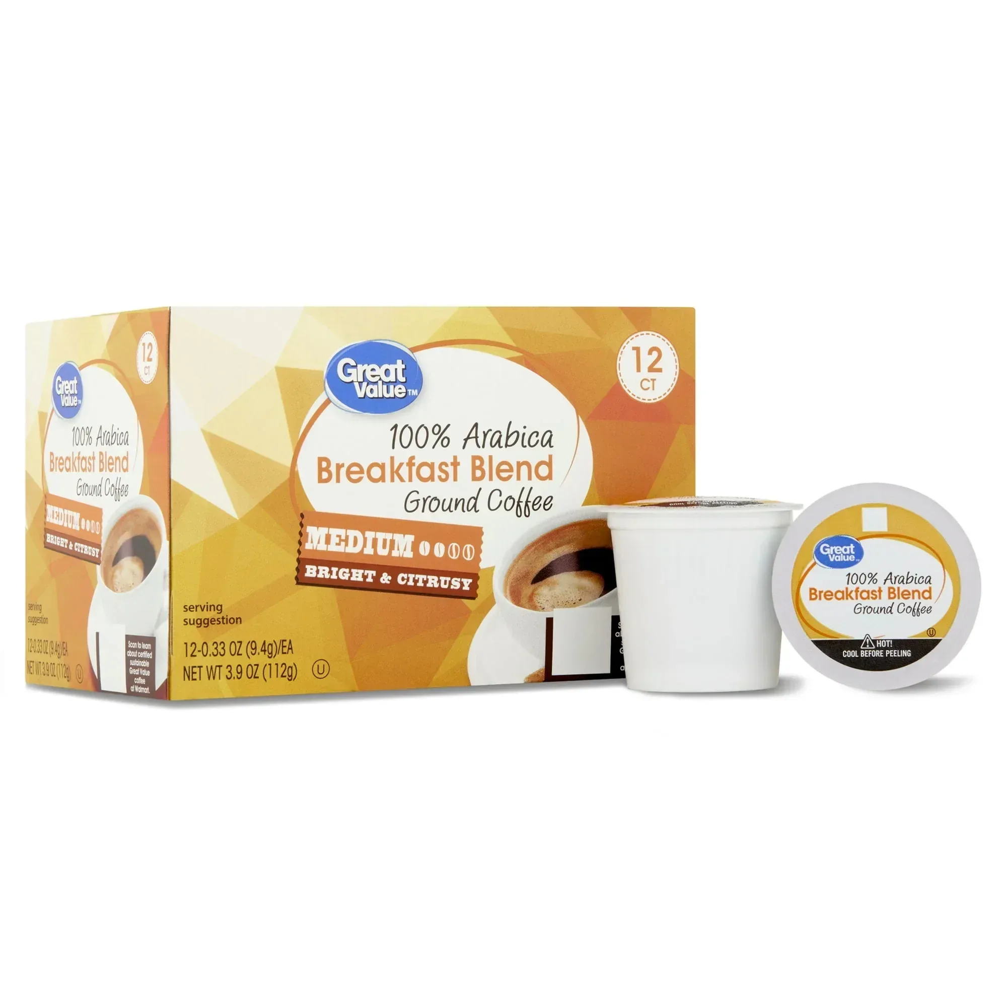 Great Value Blueberry Coffee Pods, 12 Count - Image 9