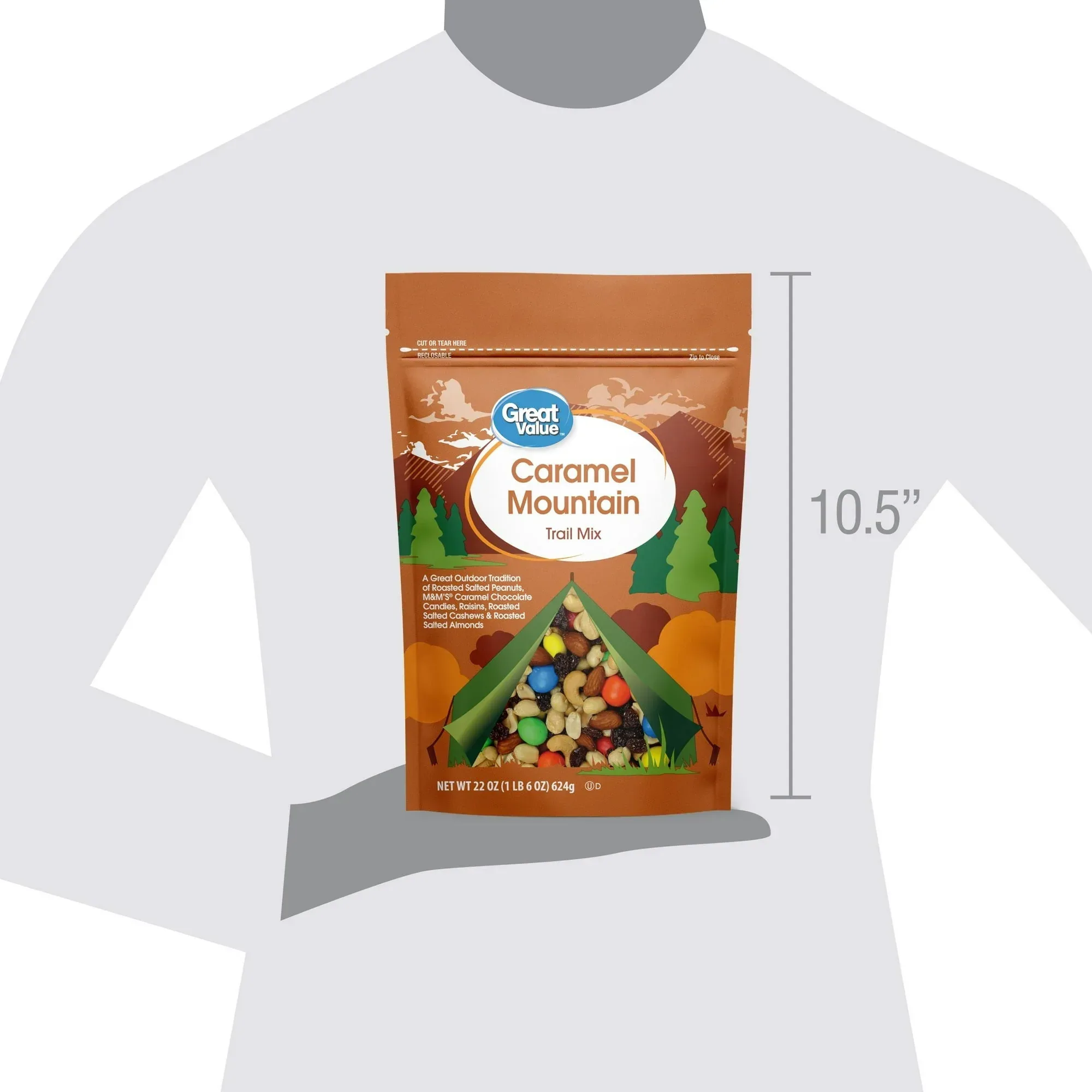 Great Value Caramel Mountain Trail Mix, 22 oz - Image 5