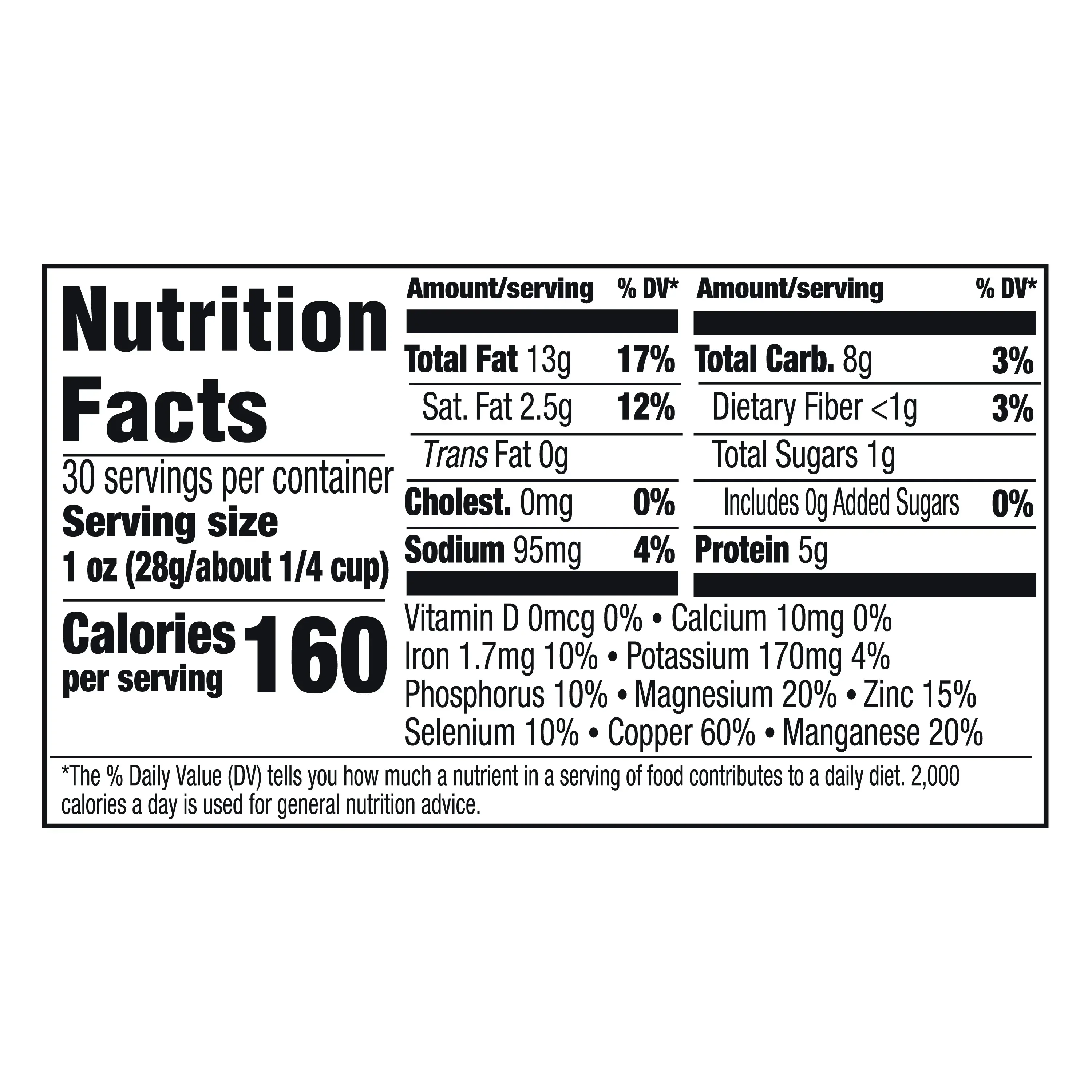 Great Value Deluxe Cashews, 30 oz - Image 4